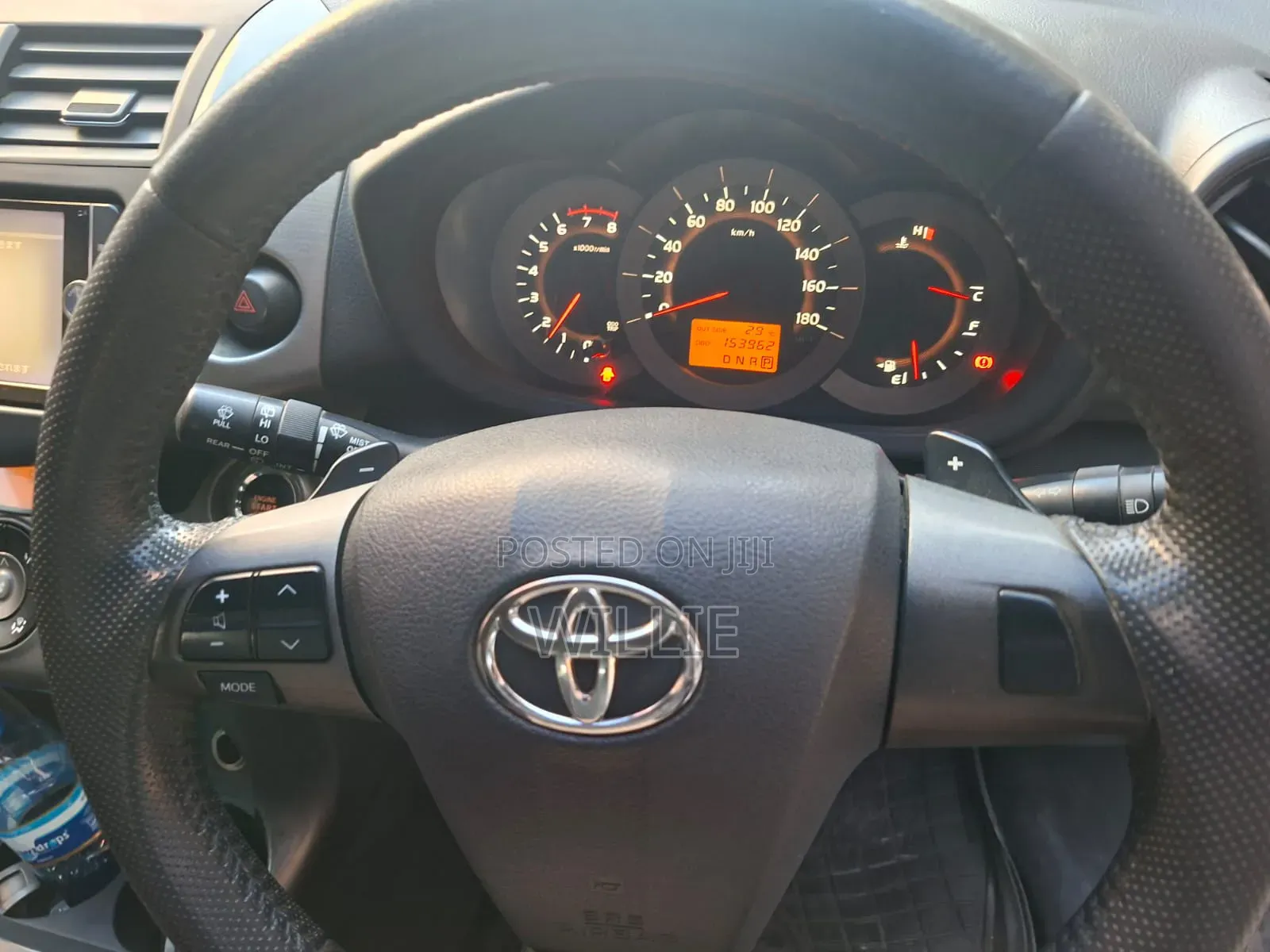 Toyota Vanguard 2012 Black