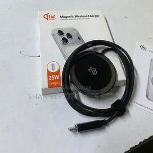 Q12 Mini Wireless Phone Charging Pad With Magnetic Support