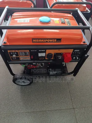 Hisaki 6.5 KVA Petrol Generator Key Start