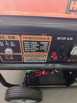 Hisaki 8.8 KVA Petrol Generator Key Start 3 Phase