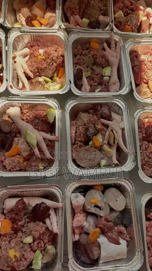 Packed Cooked High Quality Dog Food