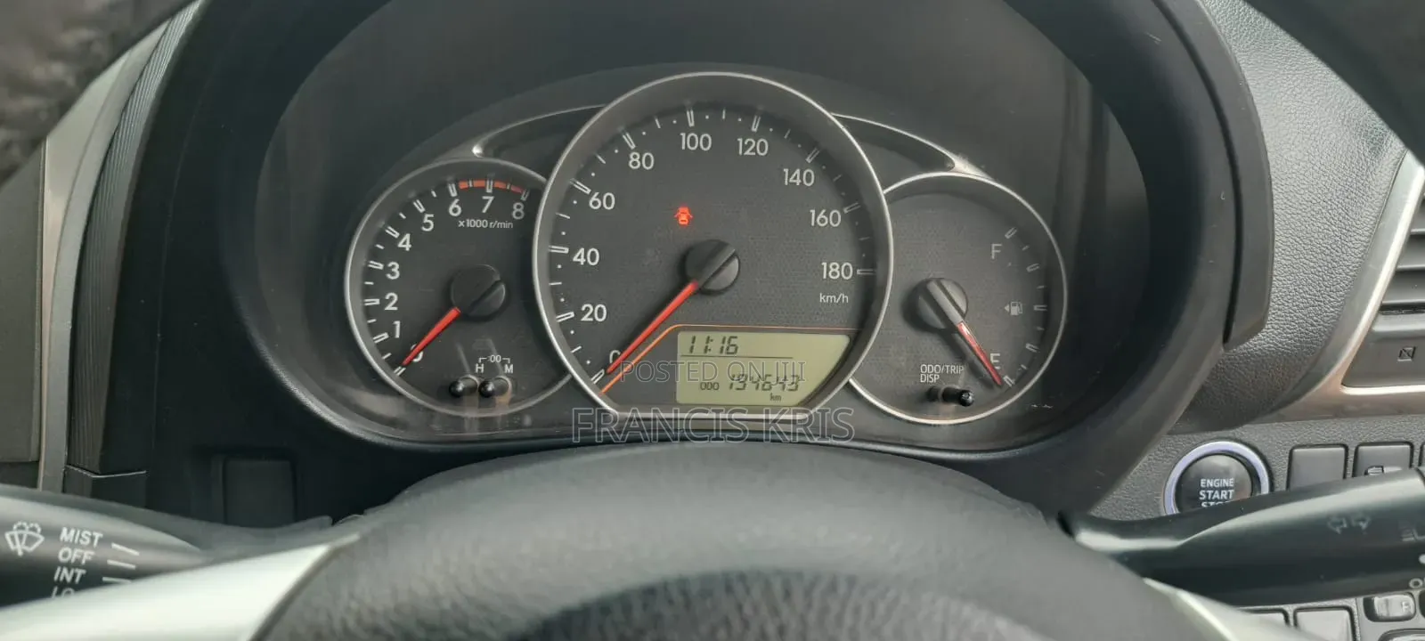 Toyota Ractis 2011 Pearl