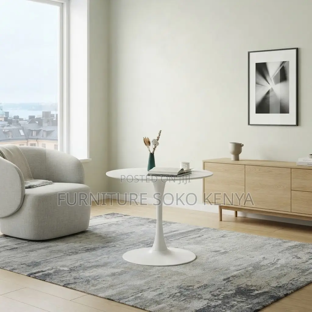 Coffee Table; Modern Nordic Nesting Center Table