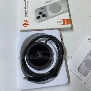 Q12 Magnetic Phone Charger With Tangle Resistant Cable