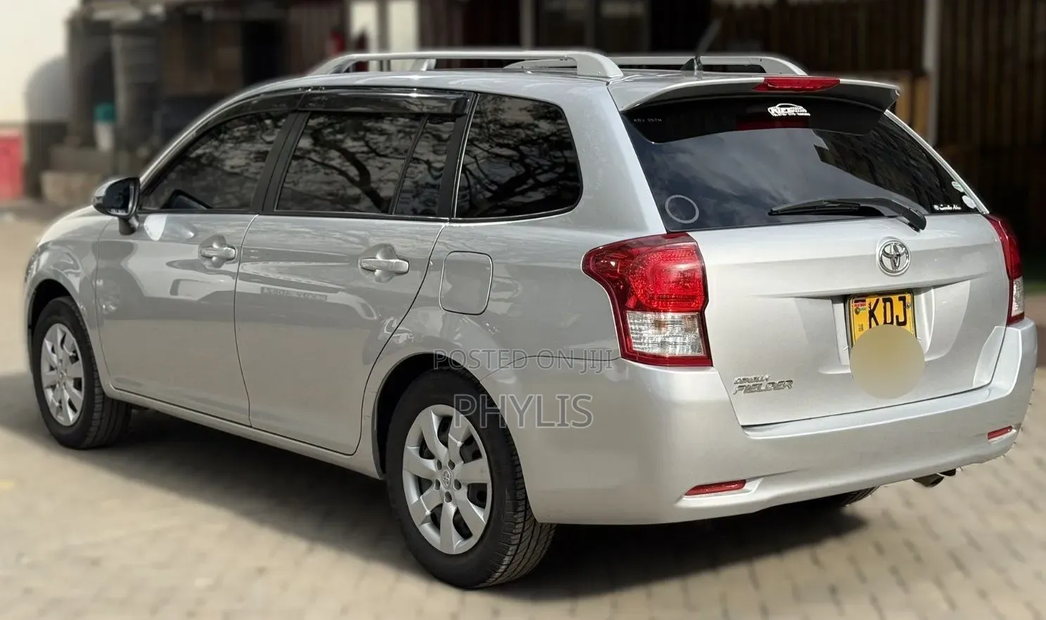 Toyota Corolla Fielder 2015 Silver