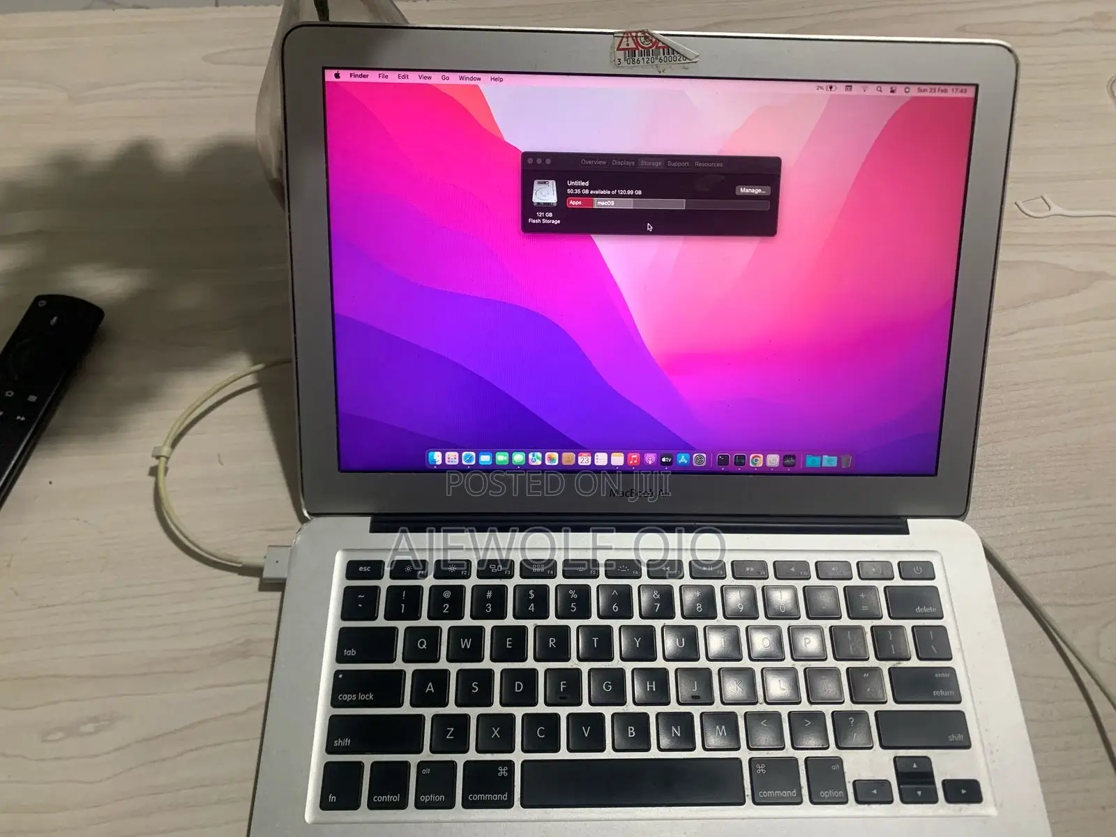 Laptop Apple MacBook Air 2015 8GB Intel Core i7 SSD 256GB