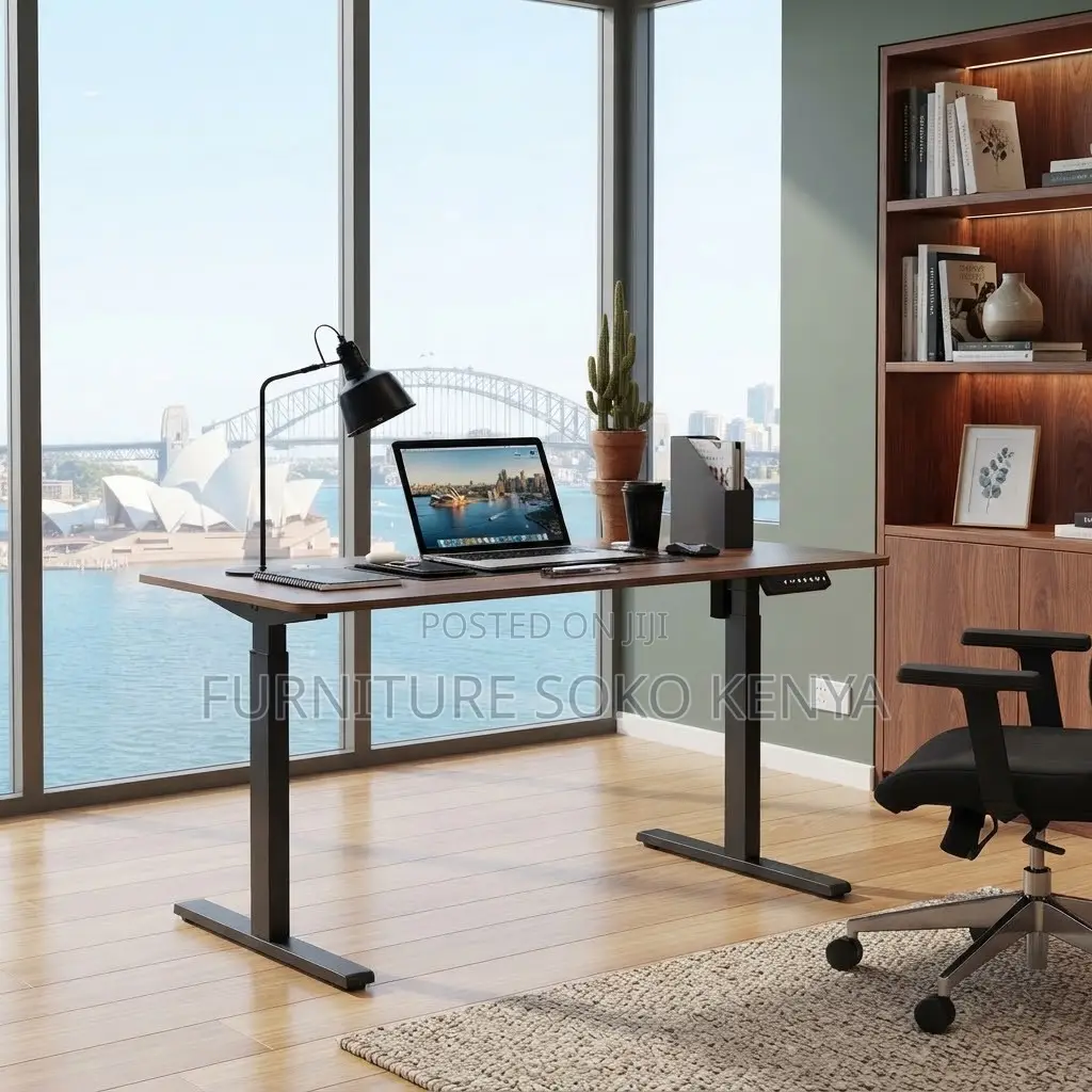 Office Desk : 1800Mm |Height Adjustable Electric| Office Computer Desk