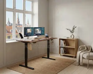 Office Desk : 1800Mm |Height Adjustable Electric| Office Computer Desk