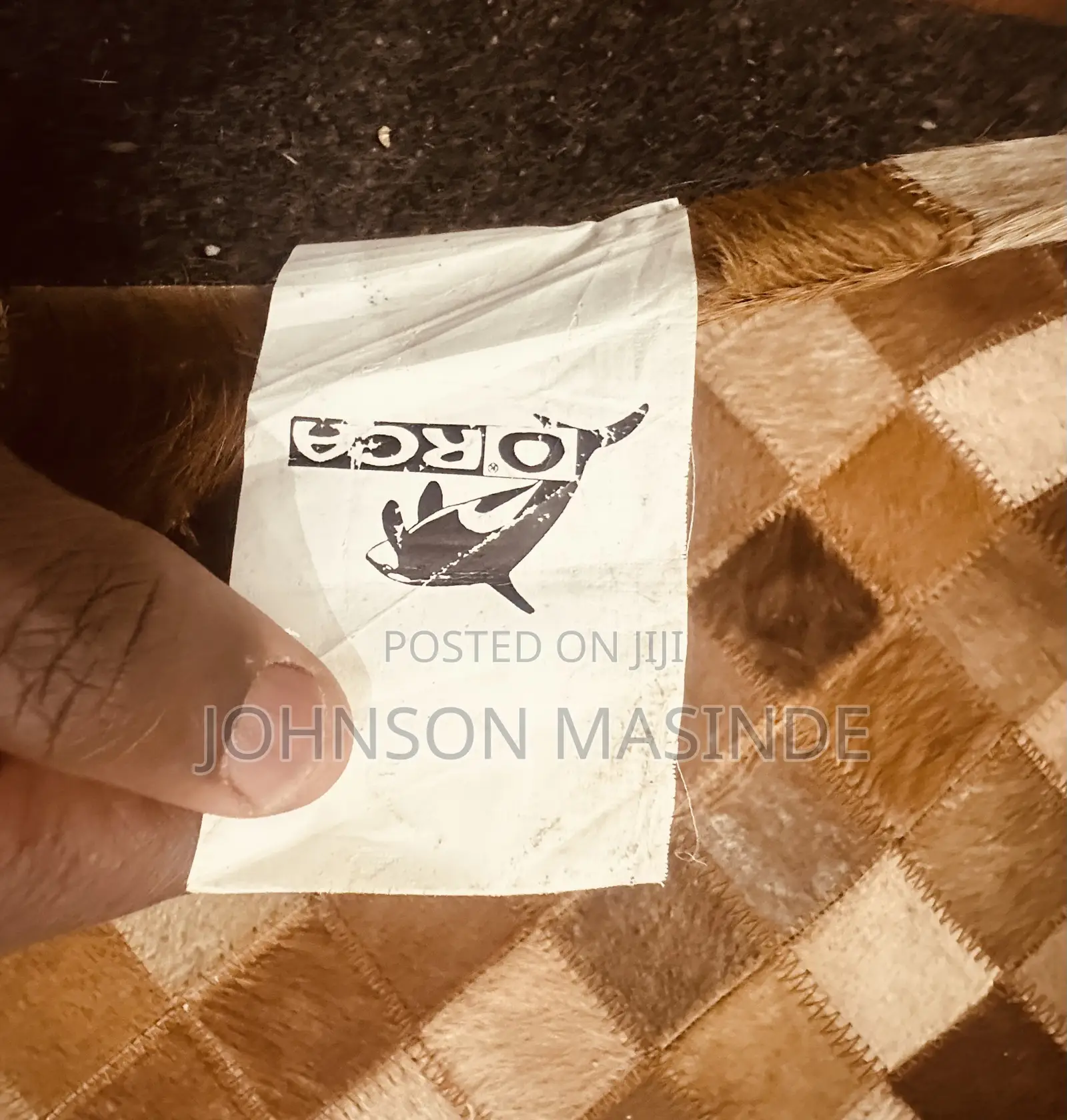 Camel Leather Carpet