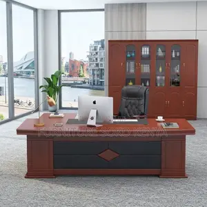 Office Desk; Executive Office Desk With Side Return – Premium
