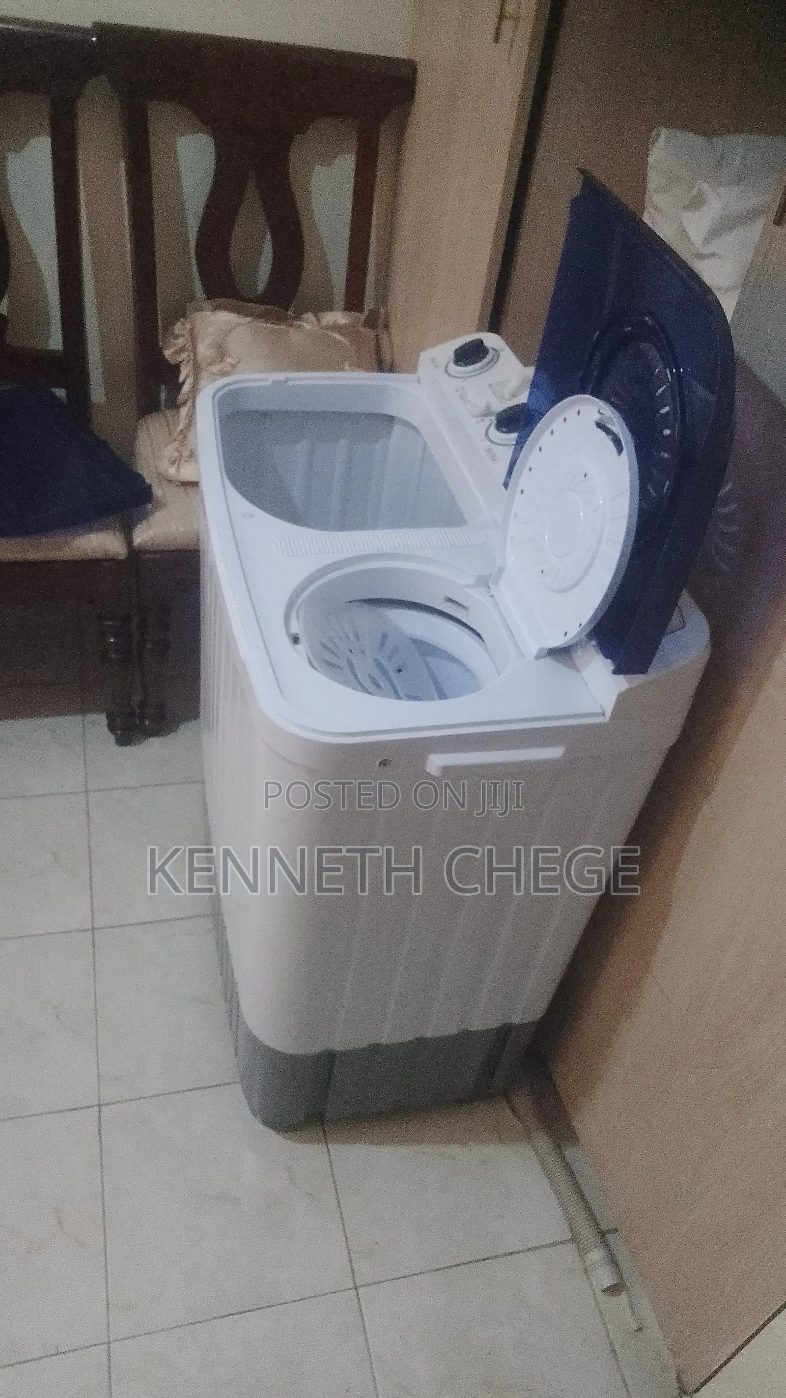 Syinix 10kg Twin Tub Top Load Wash & Spin Semi-Automatic