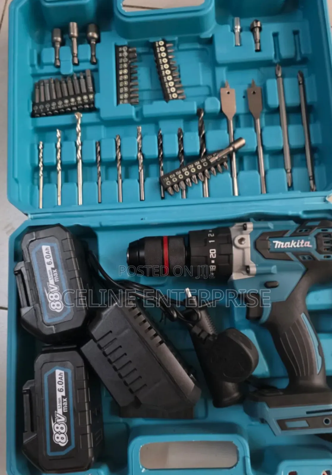 Makita 88V Cordless Hammer Drill With Impact Function