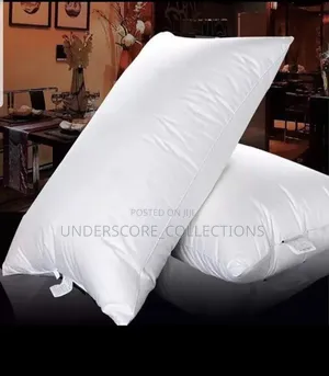 Compressed White Fluffy Pillows