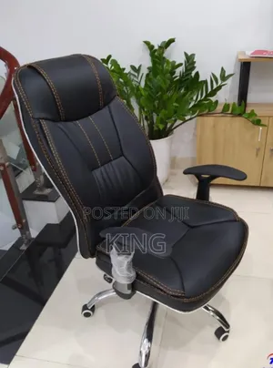 Leather Study Office Chair