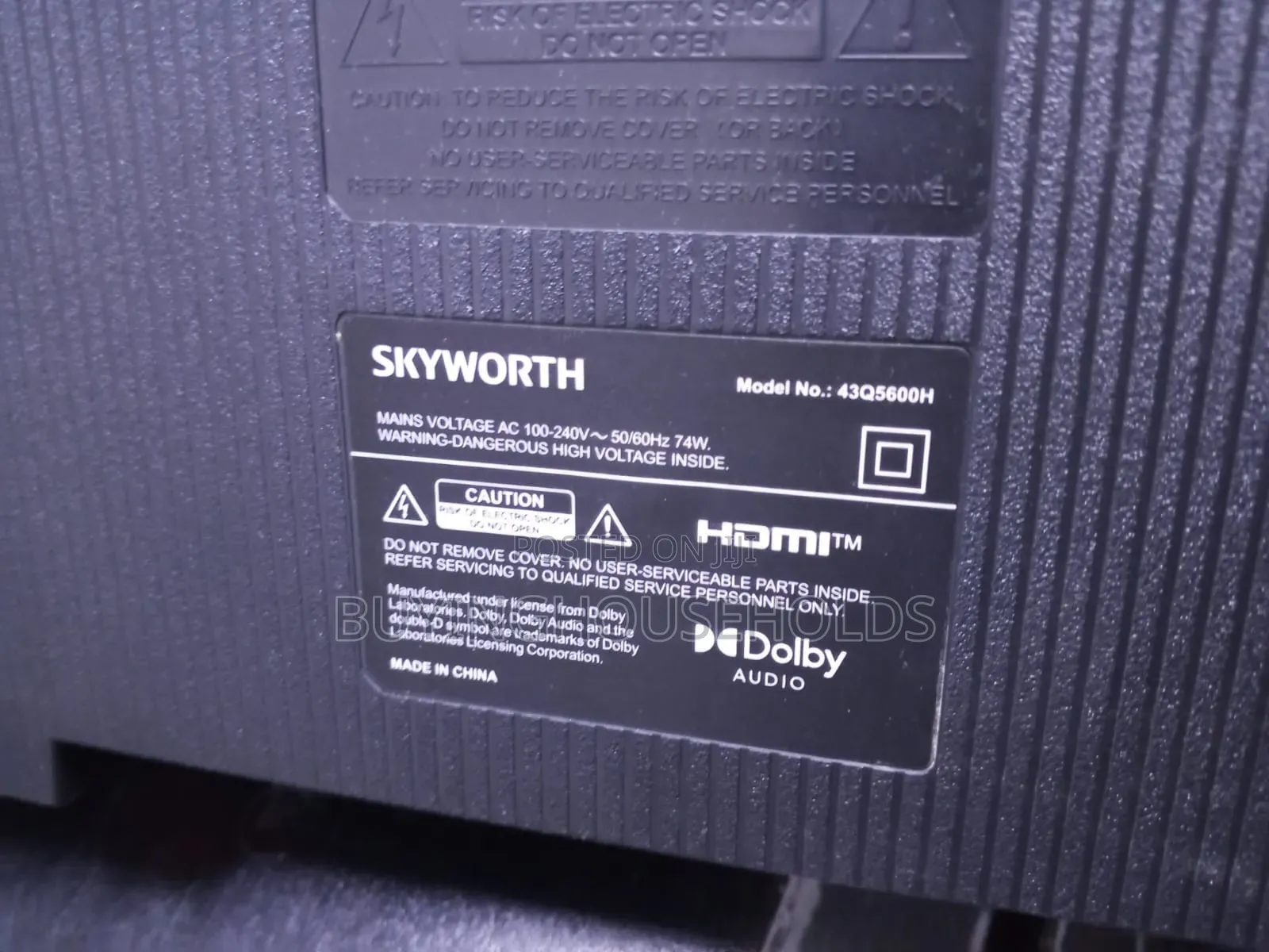 Skyworth 43" QLED Google TV