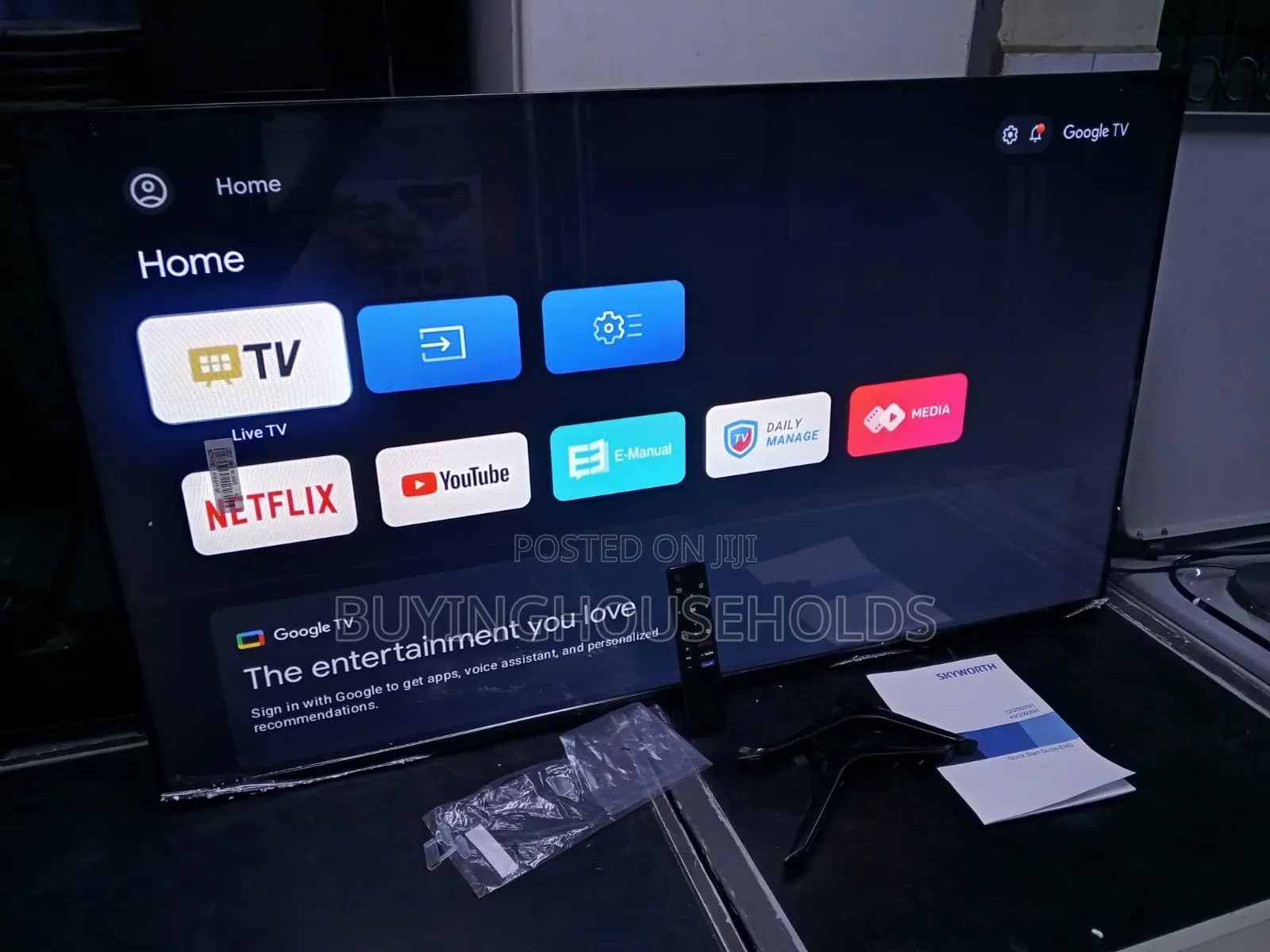 Skyworth 43" QLED Google TV