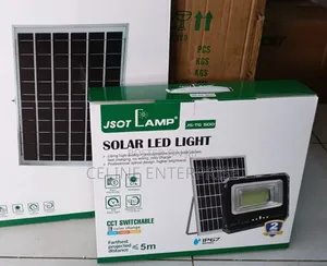 JSOT TG-500W Solar Security Light for Homes and Compounds