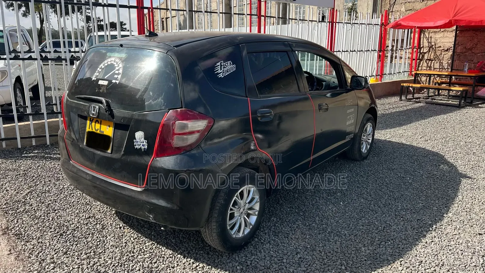 Honda Fit Automatic 2011 Black