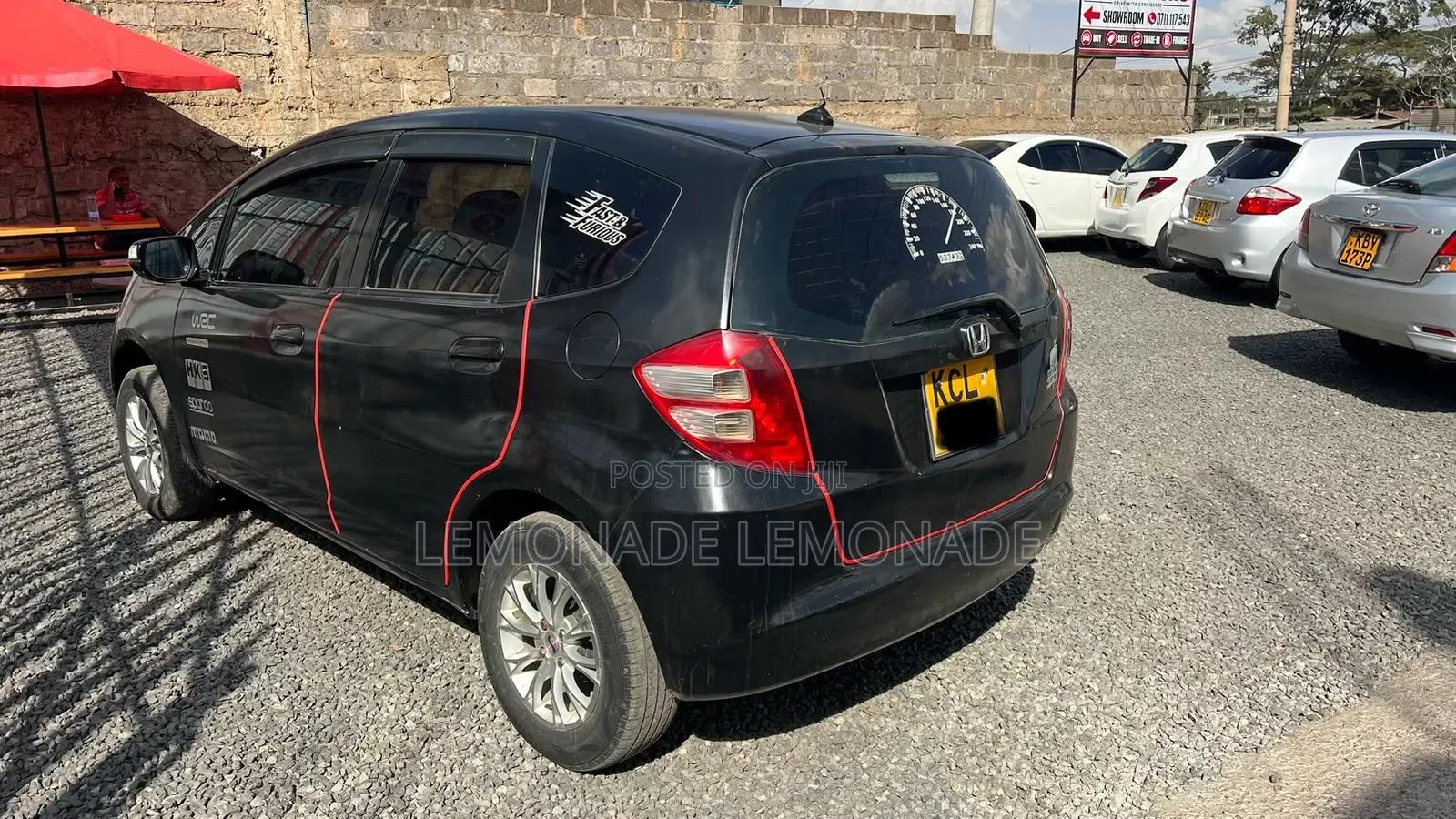 Honda Fit Automatic 2011 Black