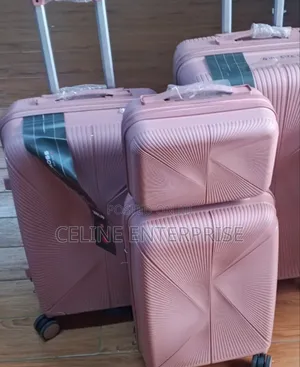 4-in-1 Rubber Luggage Set – Perfect for Family Travel