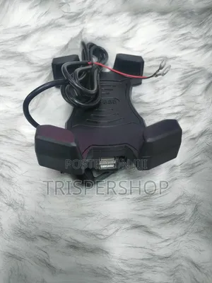 Phone Holder Plastic CD 888 Big With 2 USB Charging Port.