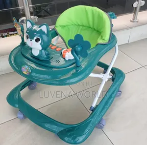 Green Baby Walker