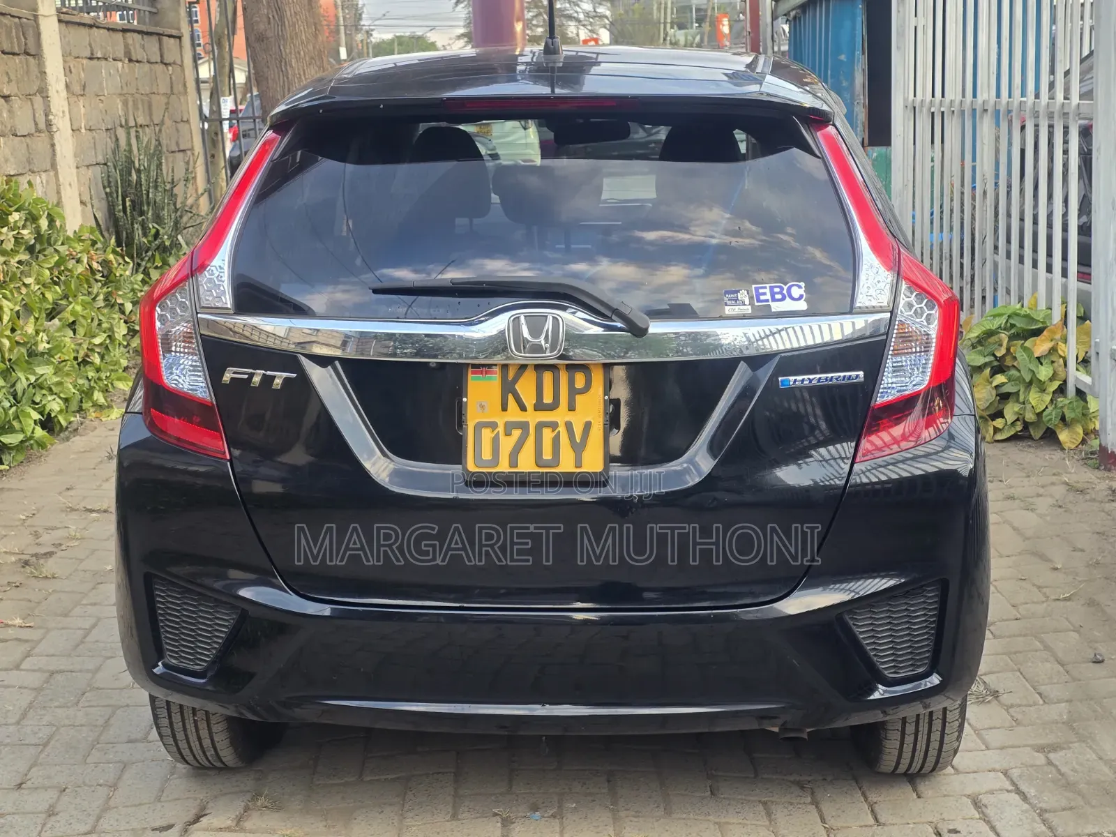 Honda Fit 2017 Black