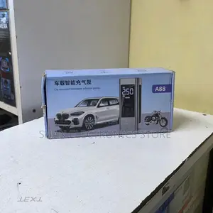 Convenient LED Lighting A88 Portable Tyre Air Compressor