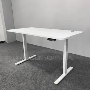 1.4m Electric Desk White in Color
