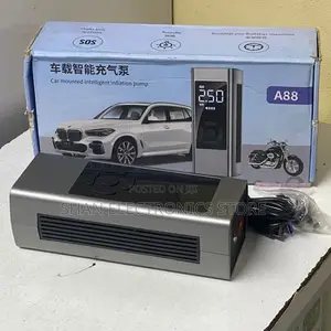 Bicycle Tyre Inflation A88 Portable Digital Air Pump