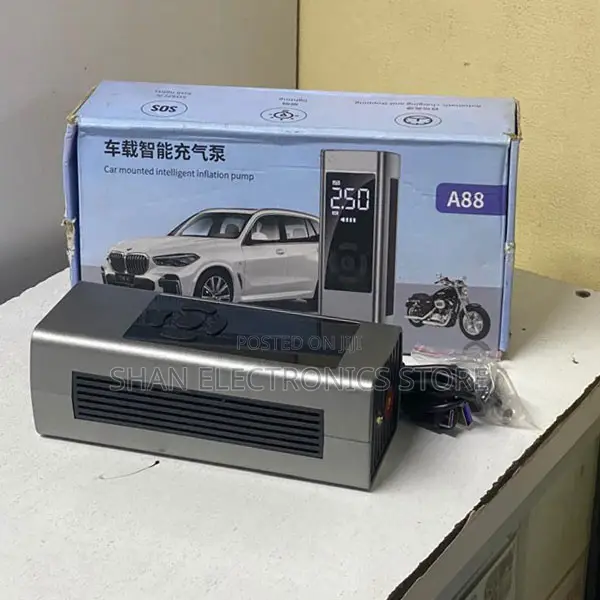 Multiple Inflation Options A88 Portable Air Compressor