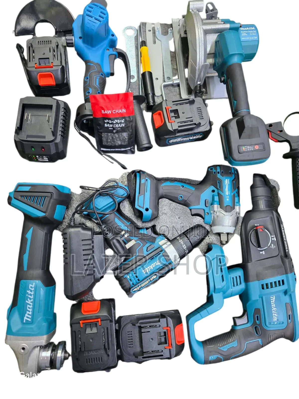 6 in 1 Makita Combo Tools Set