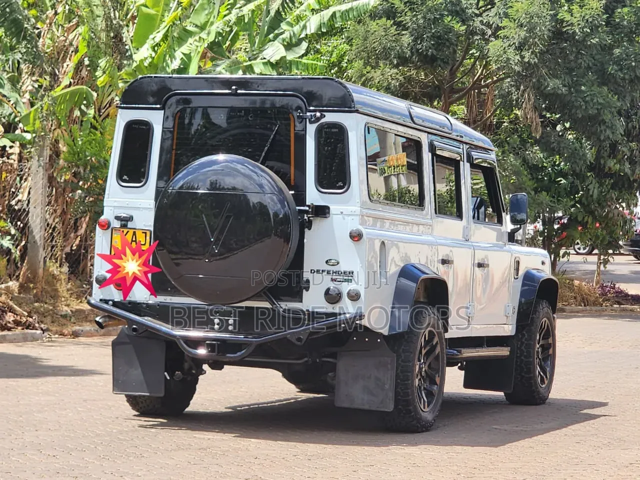 Land Rover Defender 1997 White