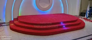 Low Maintenance Red 8mm Usa Church Floor Carpet