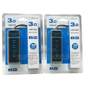 4-Port USB 3.0 Hub (Extension Cable).