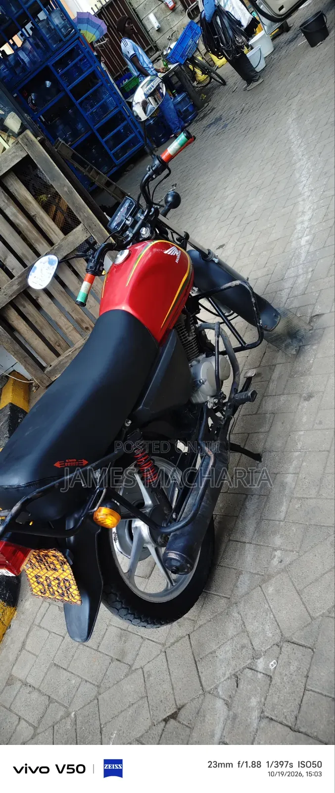 Honda CG110 2026 Red