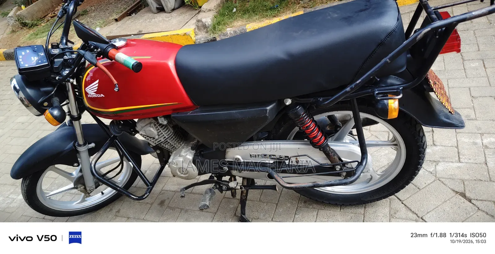 Honda CG110 2026 Red