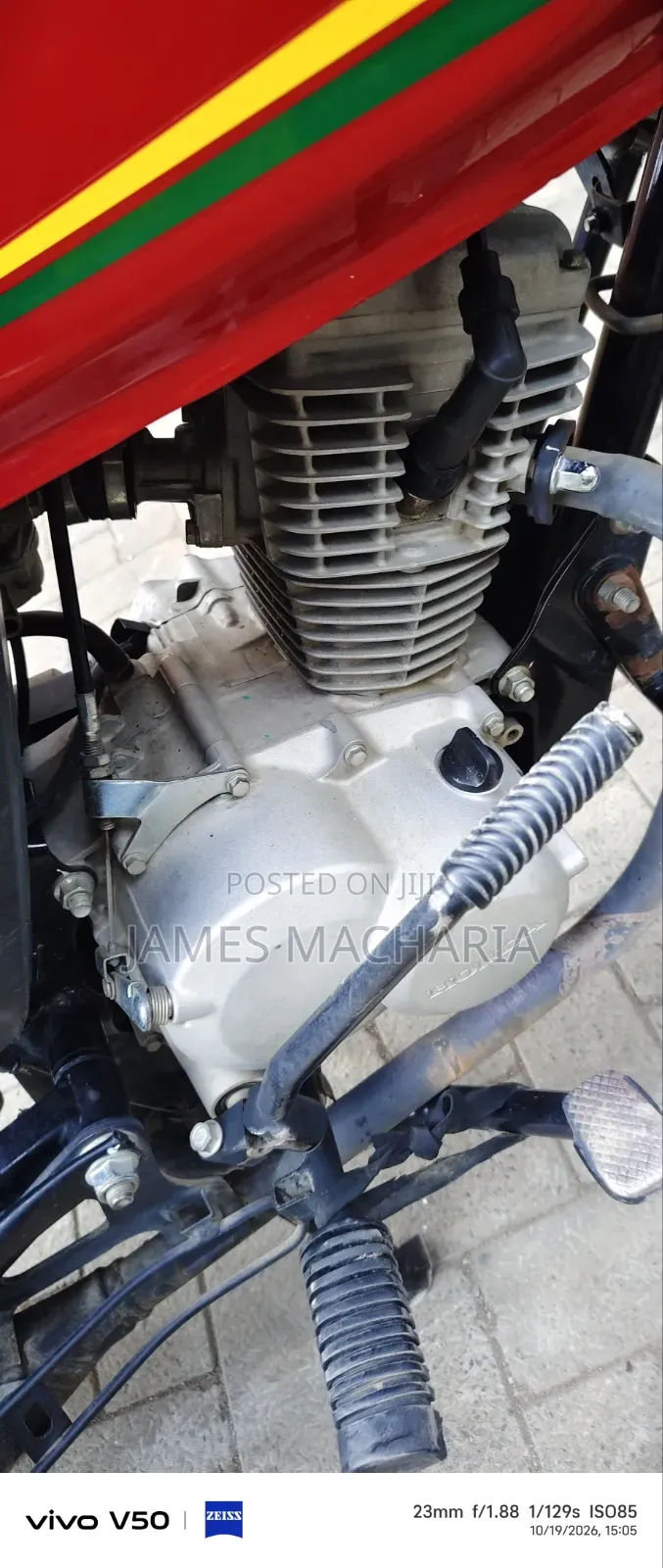 Honda CG110 2026 Red