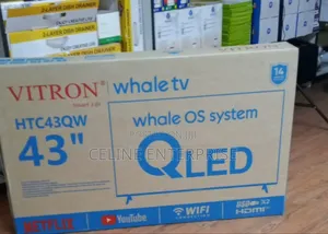 Vitron 43” Full HD LED TV With Wi-Fi & Bluetooth