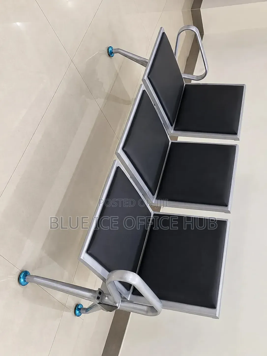 Three-Seater Waiting Bench