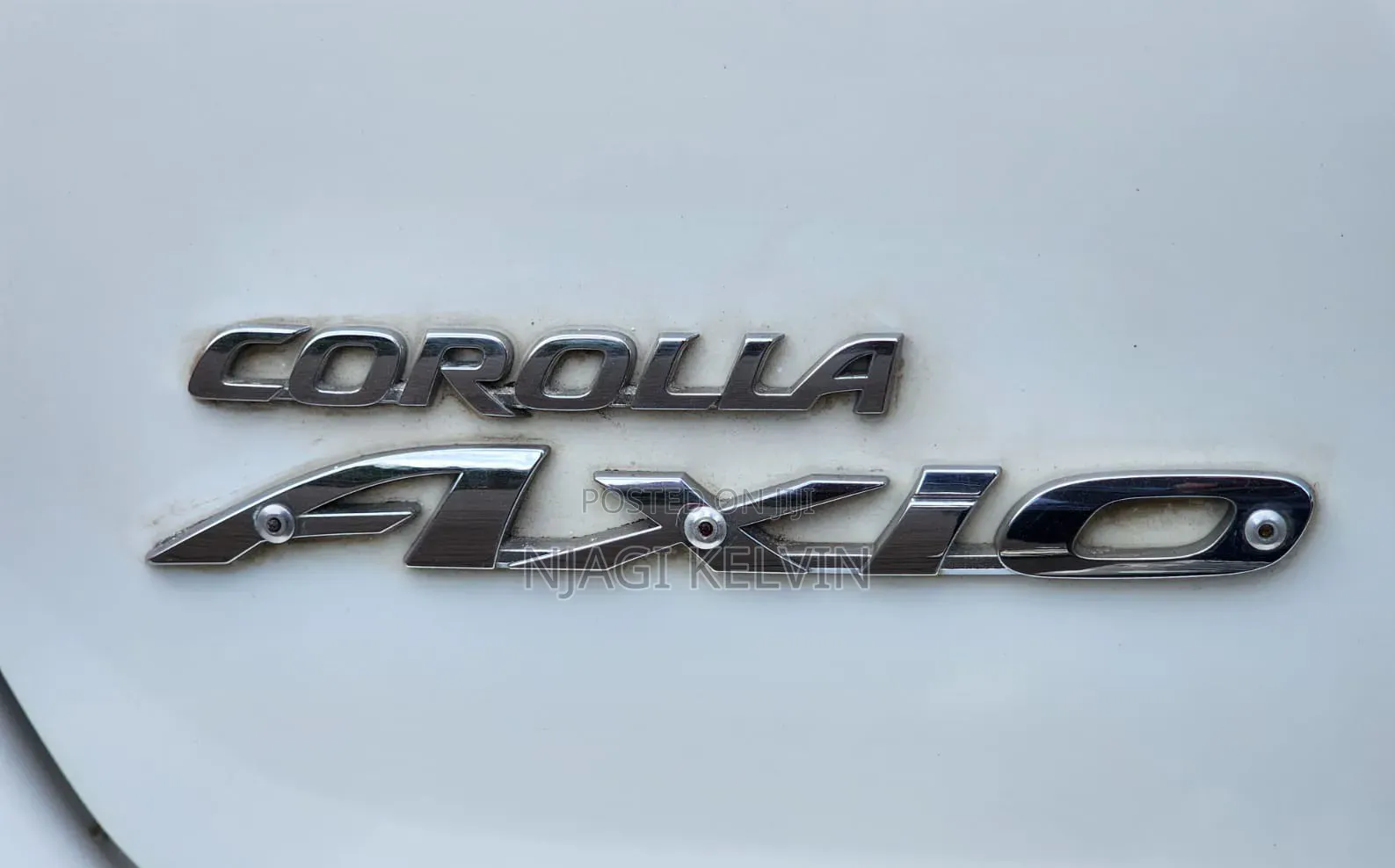 Toyota Axio 2014 White