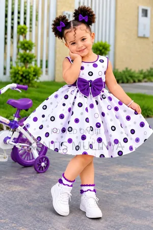 Trendy Children's Dress Age 3-7 Years
