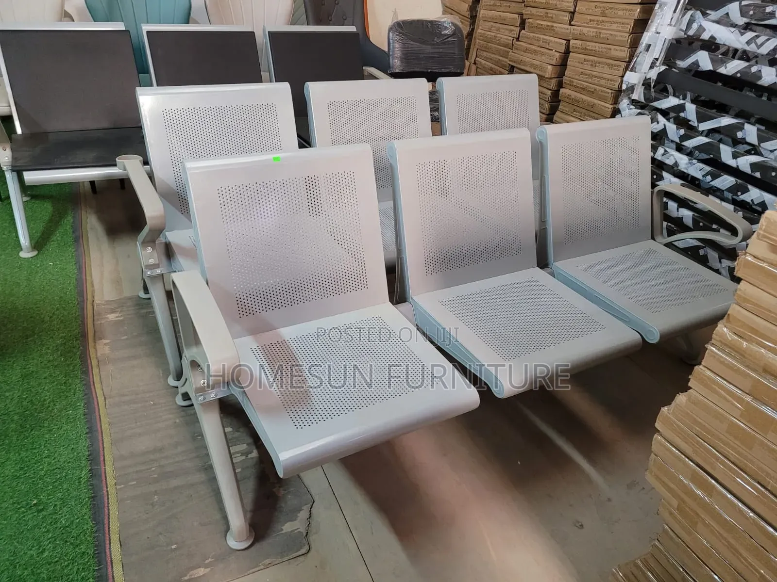 3 Seater Link Office Chair