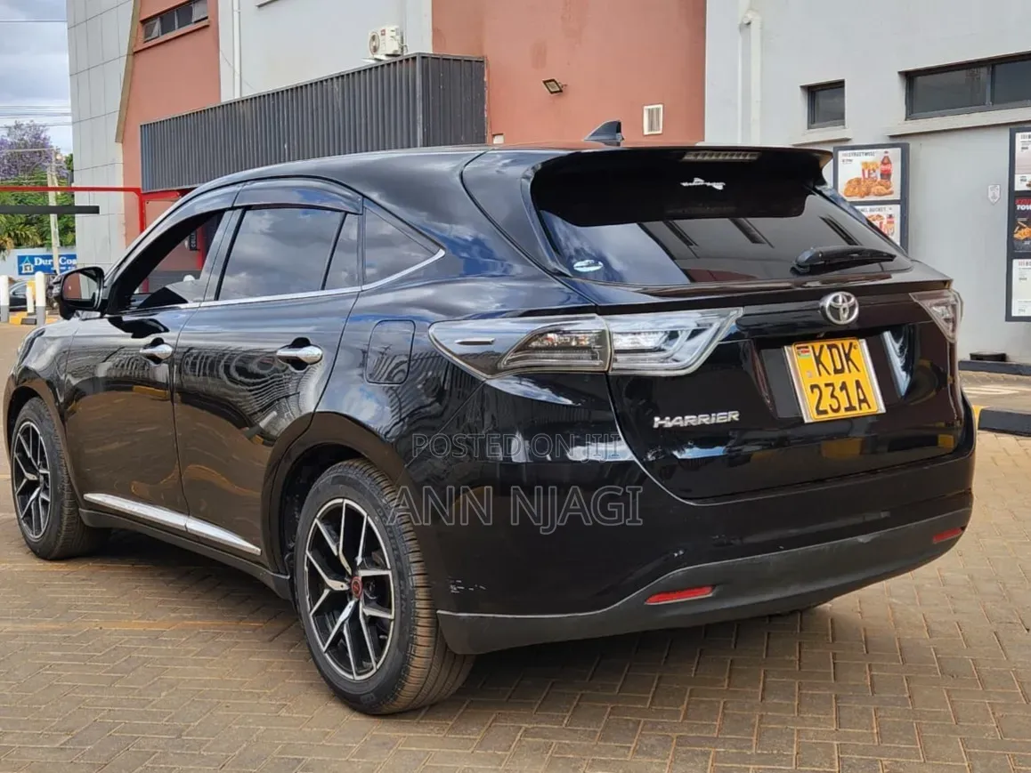 Toyota Harrier 2017 Black