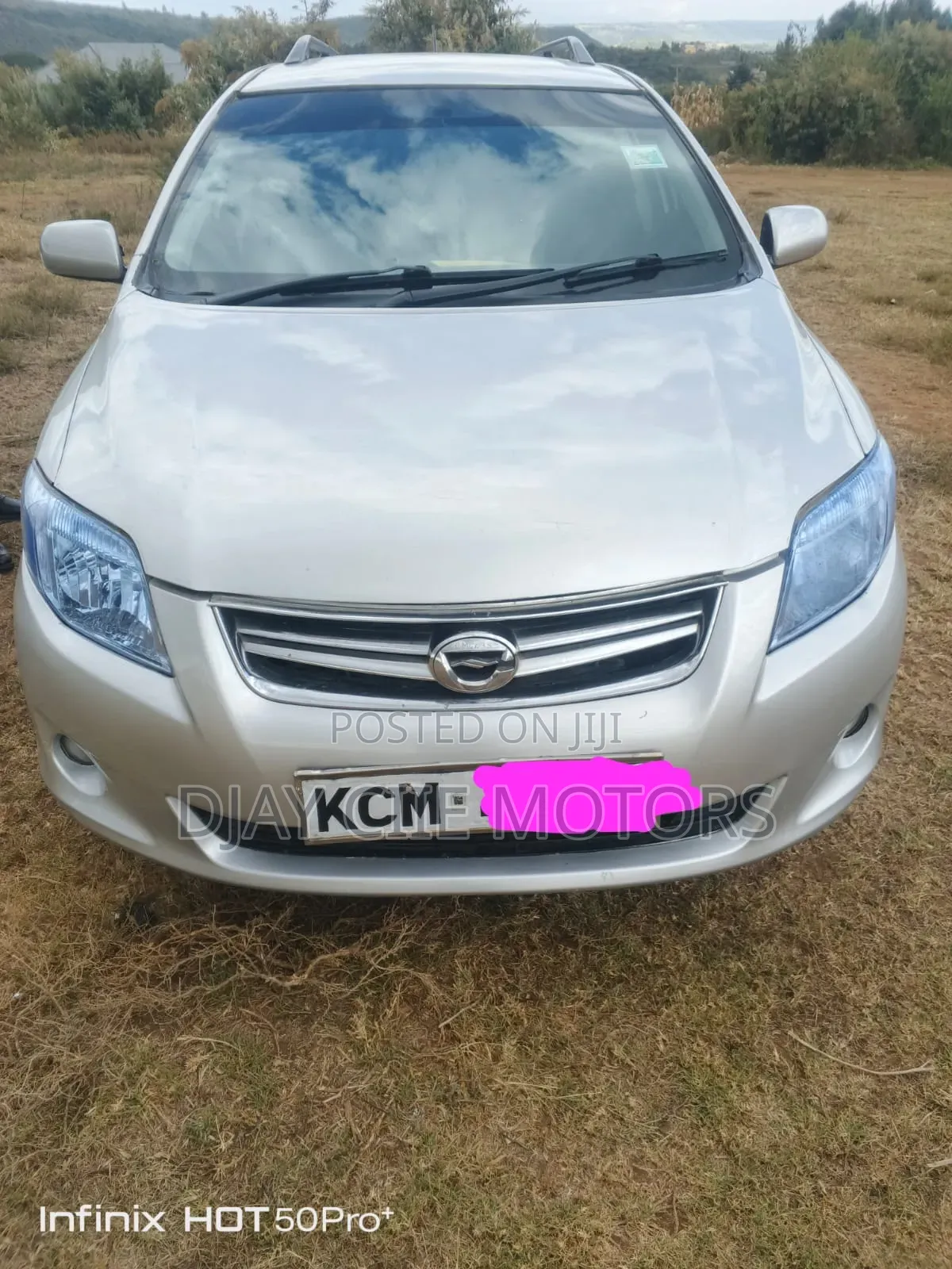 Toyota Corolla Fielder 2010 Silver