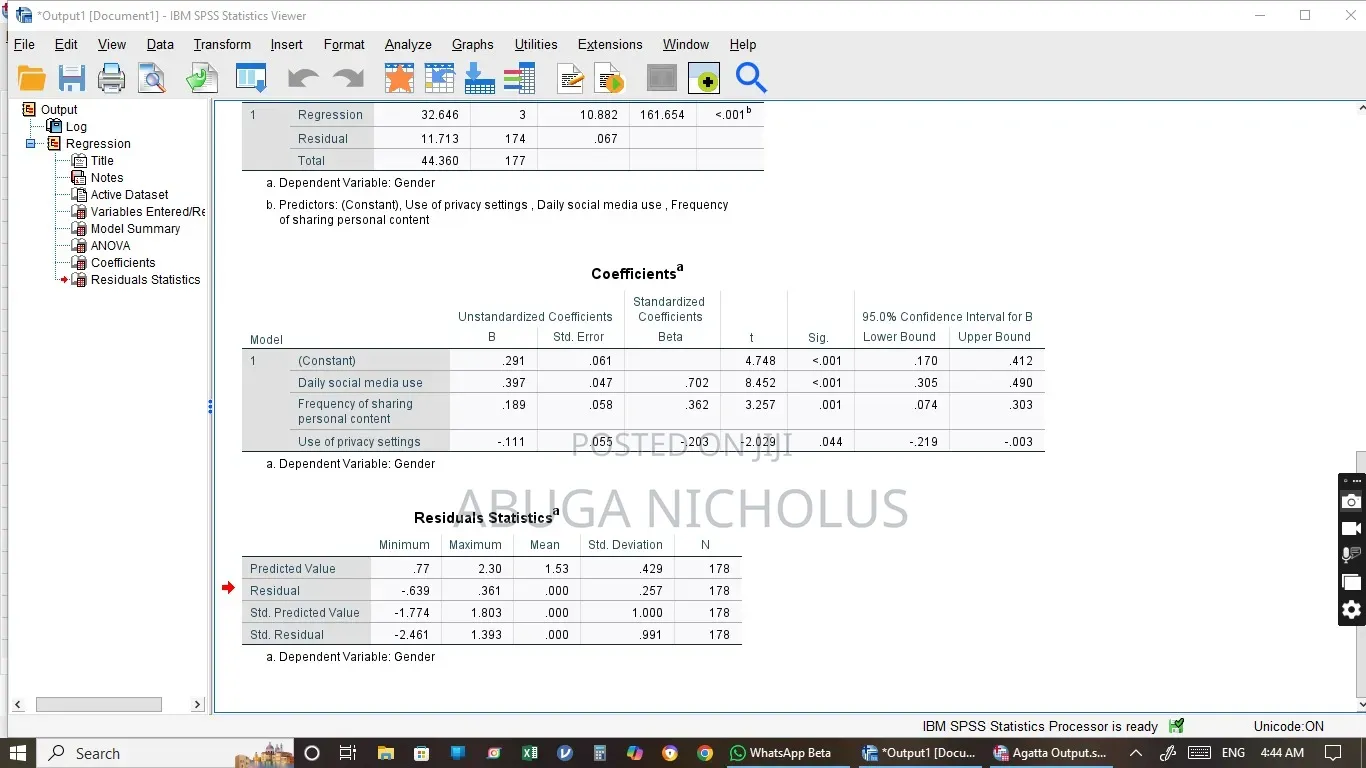 Econometrics, Statistics and Data Analysis Consultant