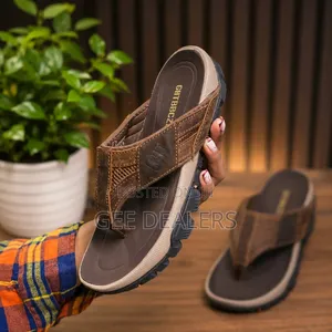 Men Slippers, Slip on Open Shoes,