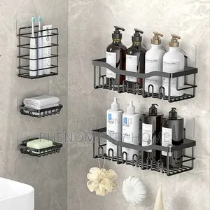 5pc Shower Caddy Set/Bathroom Organizer