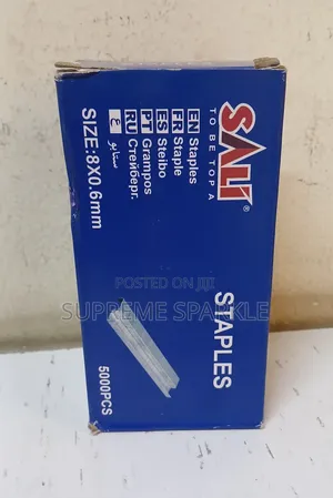 Manual Staple Gun Pins SALI 8x0.6mm Heavy Duty Pack 5000pcs