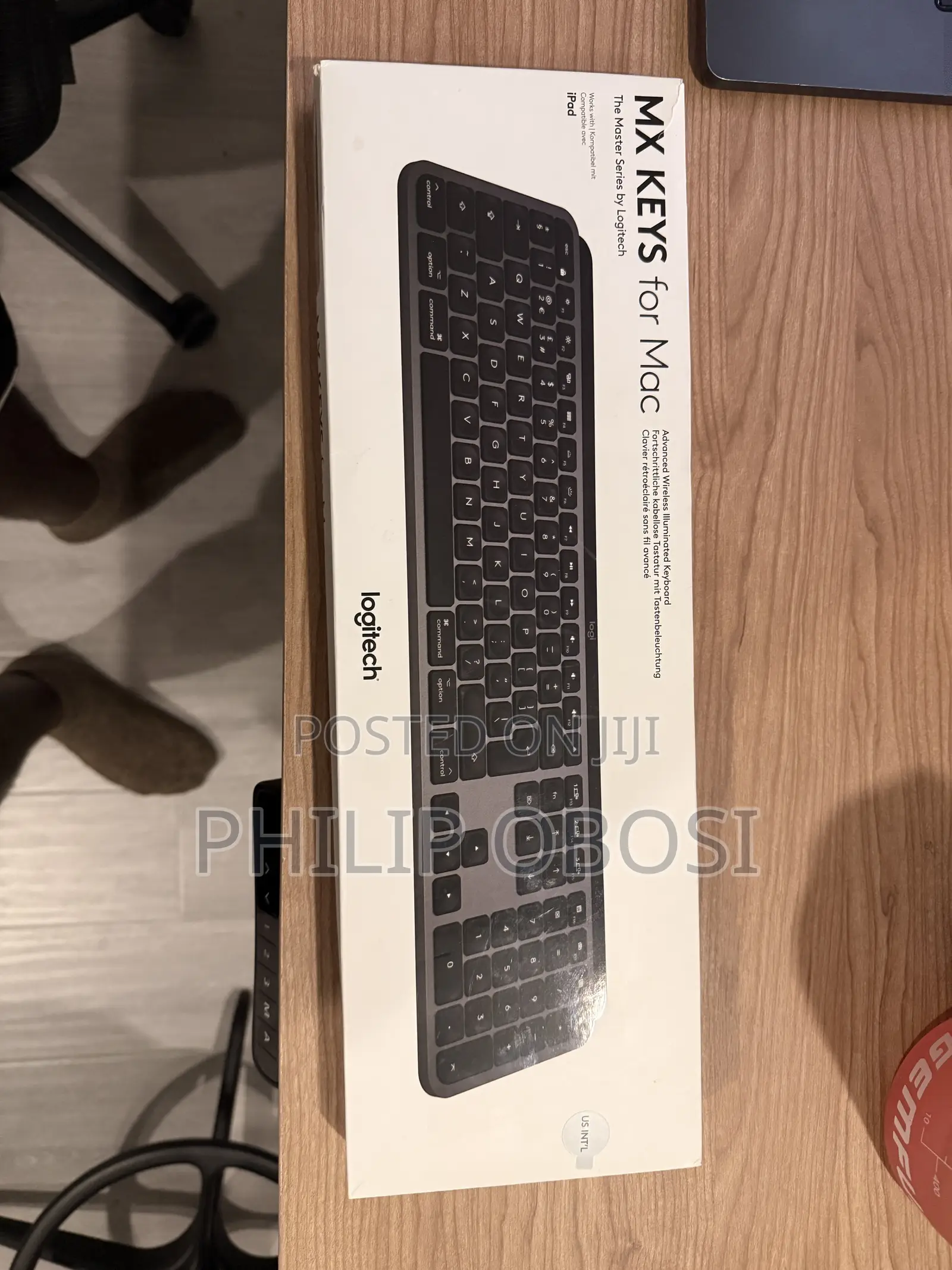 Logitech MX Keys for Mac Wireless Backlit Keyboard